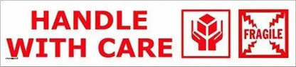 Buy Fragile Tapes single red colour -2 Inches X 65 Meters (Pack 6)
